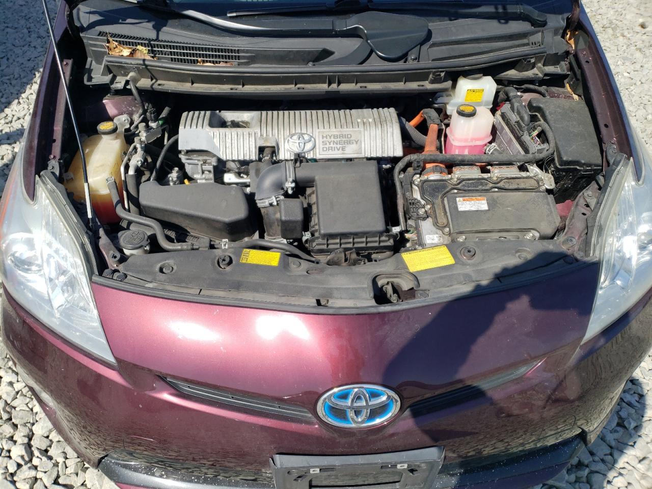 2013 Toyota Prius VIN JTDKN3DU9D5615499 Copart auction photo, rear end / minor dent/scratches damage thumbnail 11