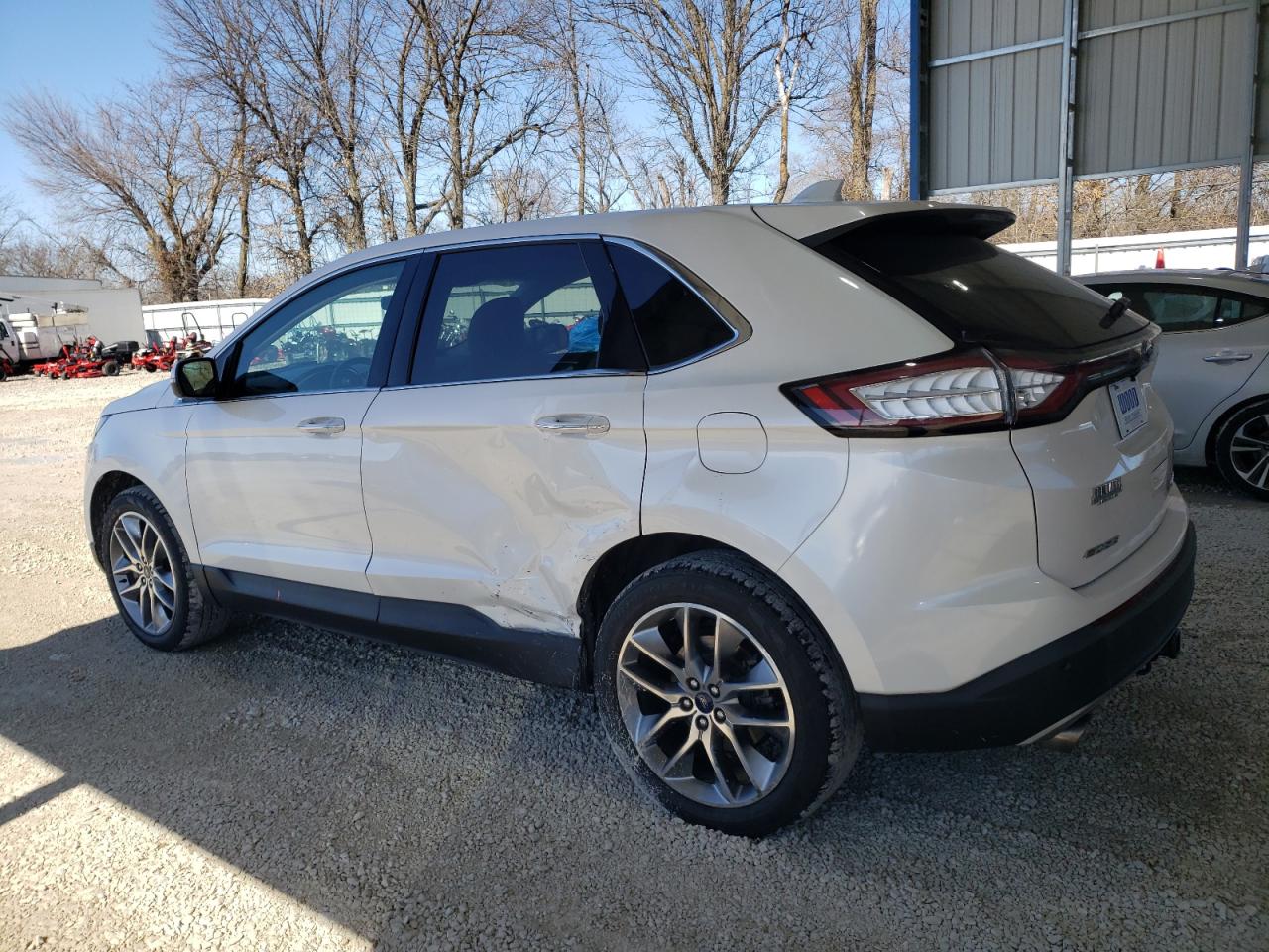 2016 Ford Edge VIN 2FMPK4K85GBB26989 Copart auction photo, side / minor dent/scratches damage thumbnail 2