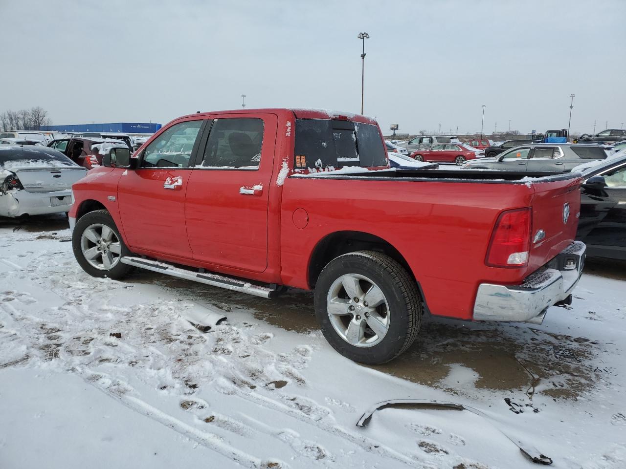 2016 RAM 1500 VIN 3C6RR7LT6GG207081 Copart auction photo, side damage thumbnail 2