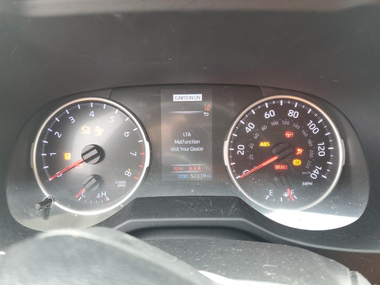2021 Toyota RAV 4 VIN 2T3W1RFV1MW139263 Copart auction photo, front end / minor dent/scratches damage thumbnail 9