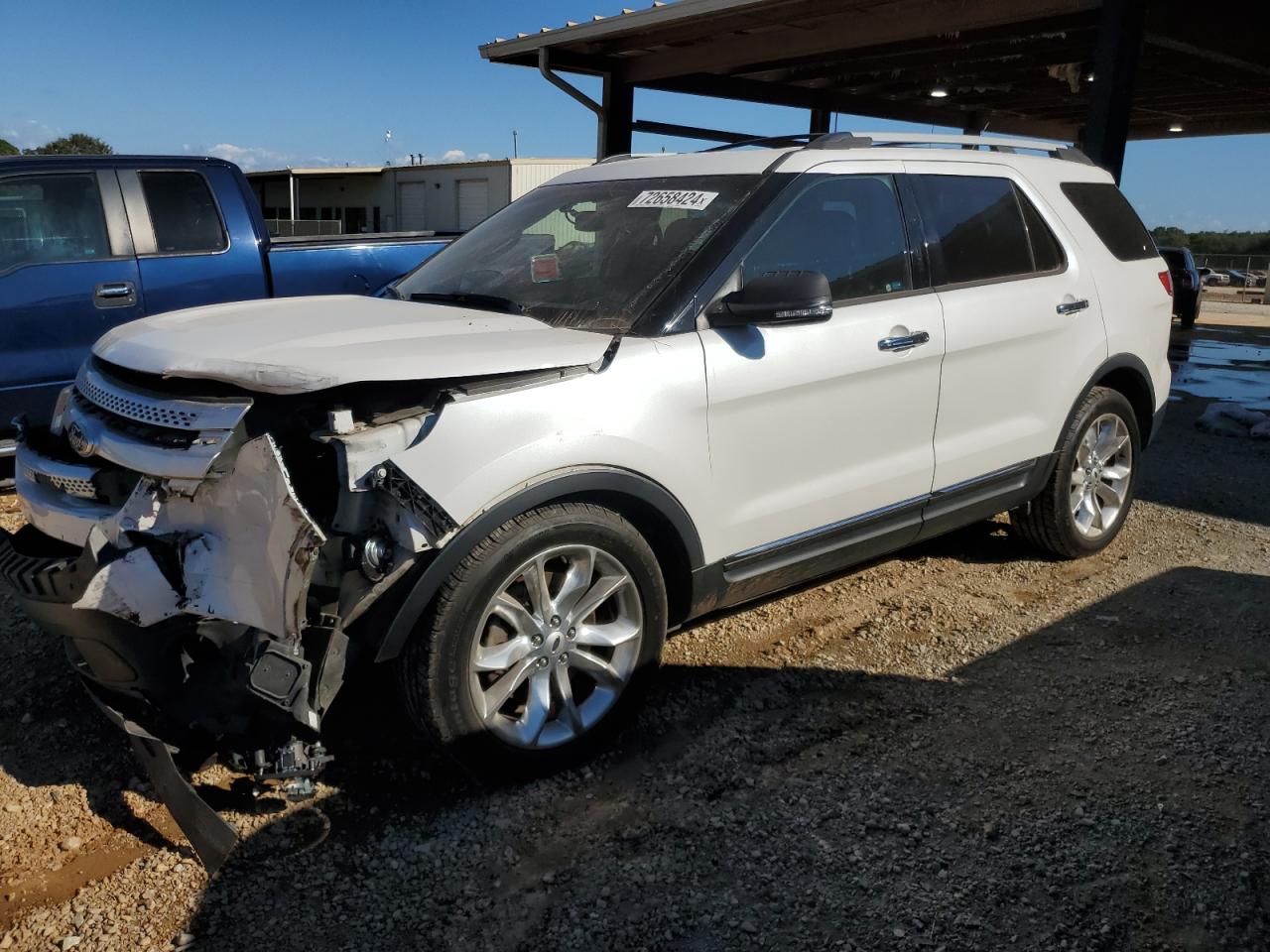 2013 Ford Explorer VIN 1FM5K7D88DGC32962