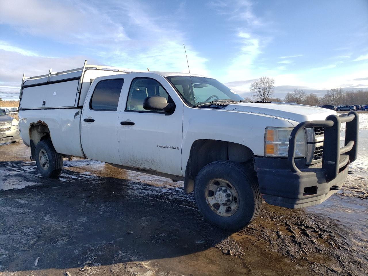 2008 Chevrolet Silverado VIN 1GCHK33678F180956 Copart auction photo, rear end damage thumbnail 4