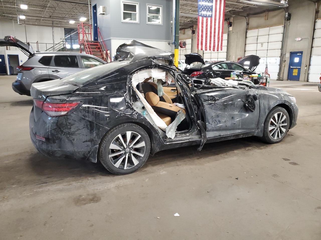2023 Nissan Sentra VIN 3N1AB8CV3PY264465 Copart auction photo, all over damage thumbnail 3