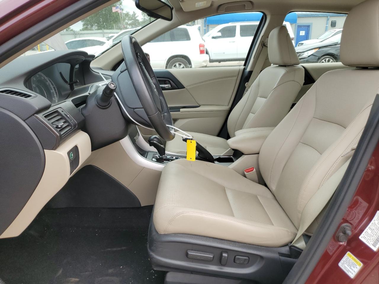 2014 Honda Accord VIN 1HGCR2F81EA087311 Copart auction photo, front end / rear end damage thumbnail 7