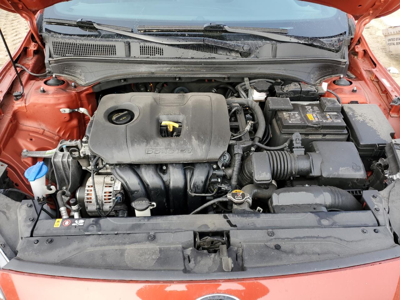 2021 KIA Forte VIN 3KPF34ADXME389561 Copart auction photo, rear end / front end damage thumbnail 11