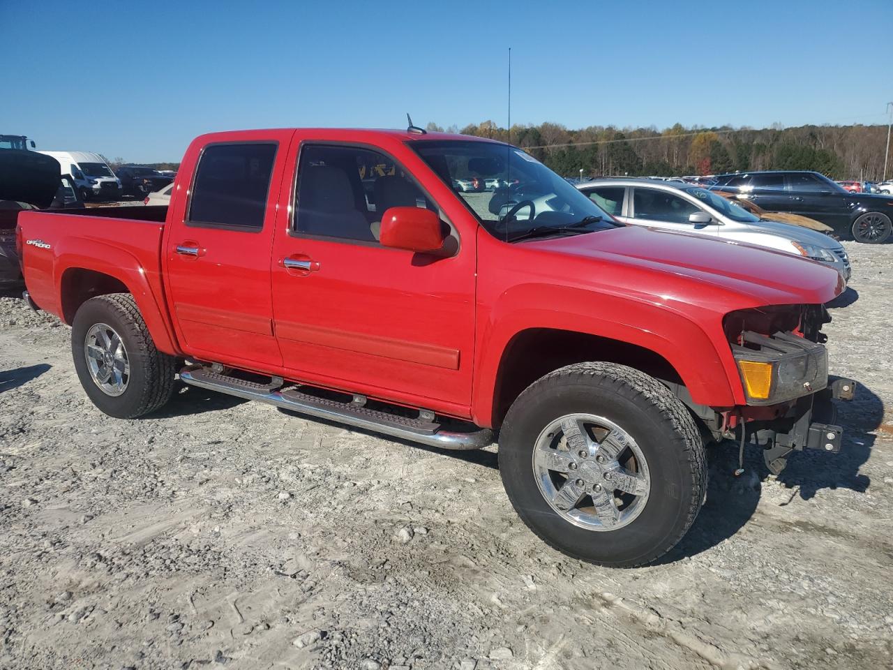 2012 GMC Canyon VIN 1GTH5PFE8C8123177 Copart auction photo, front end damage thumbnail 4