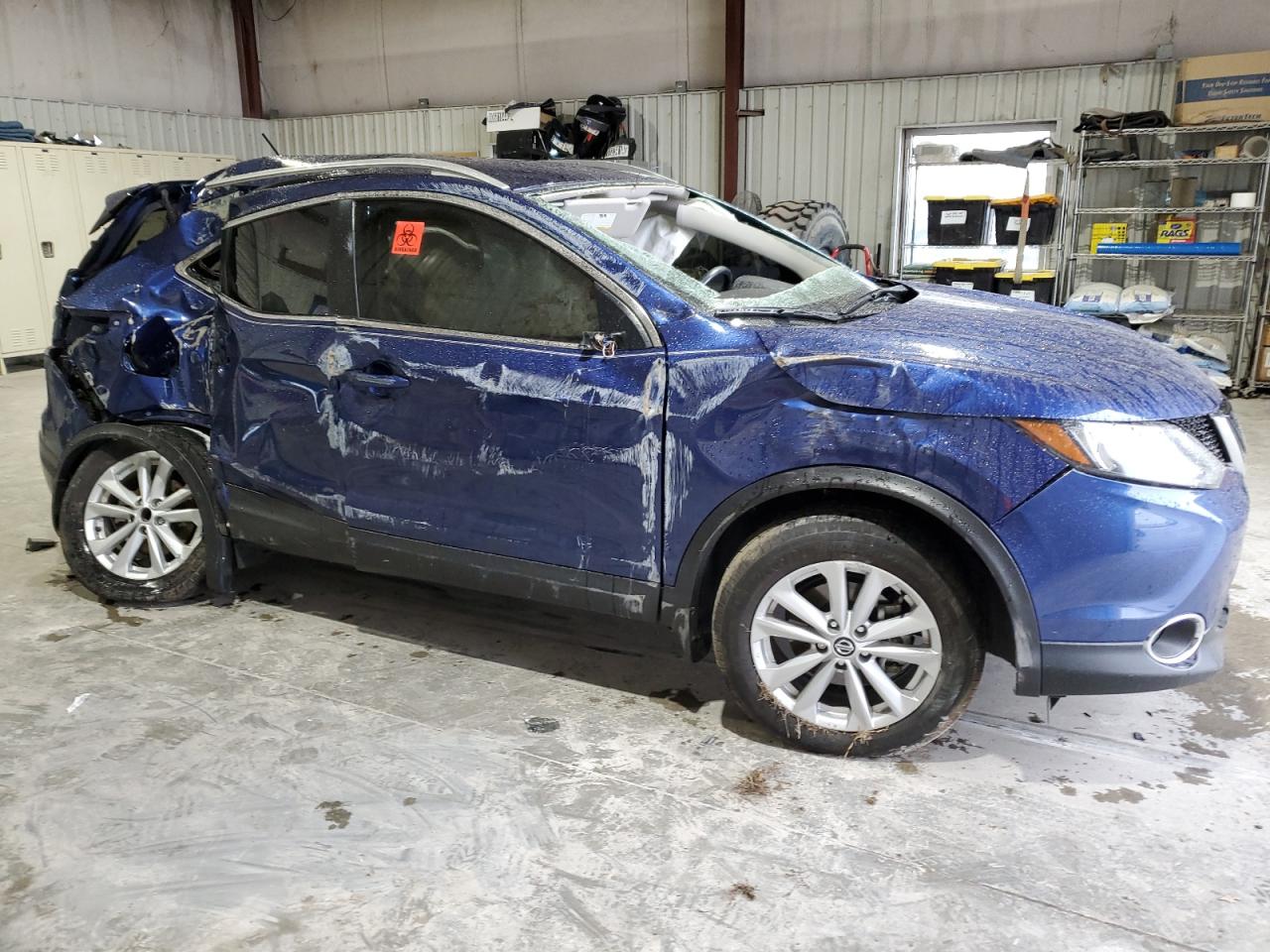 2019 Nissan Rogue VIN JN1BJ1CP3KW215430 Copart auction photo, rear end / side damage thumbnail 4
