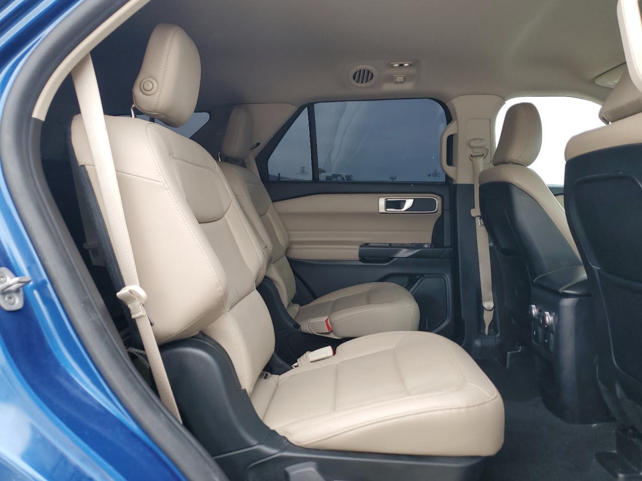 2020 Ford Explorer VIN 1FMSK7DH8LGA14800 Copart auction photo, rear end / front end damage thumbnail 11