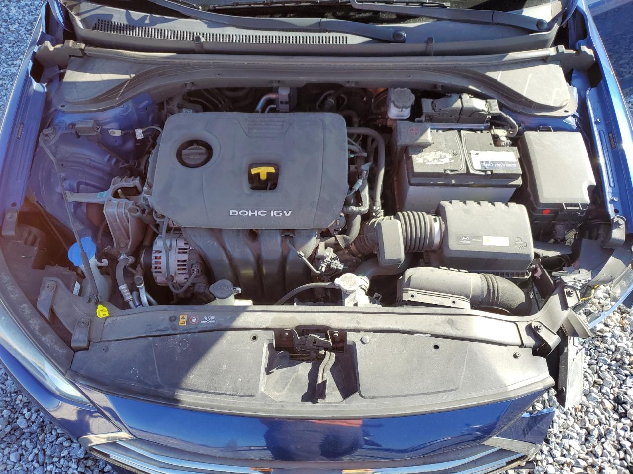 2017 Hyundai Elantra VIN 5NPD84LF8HH107720 Copart auction photo, front end damage thumbnail 11