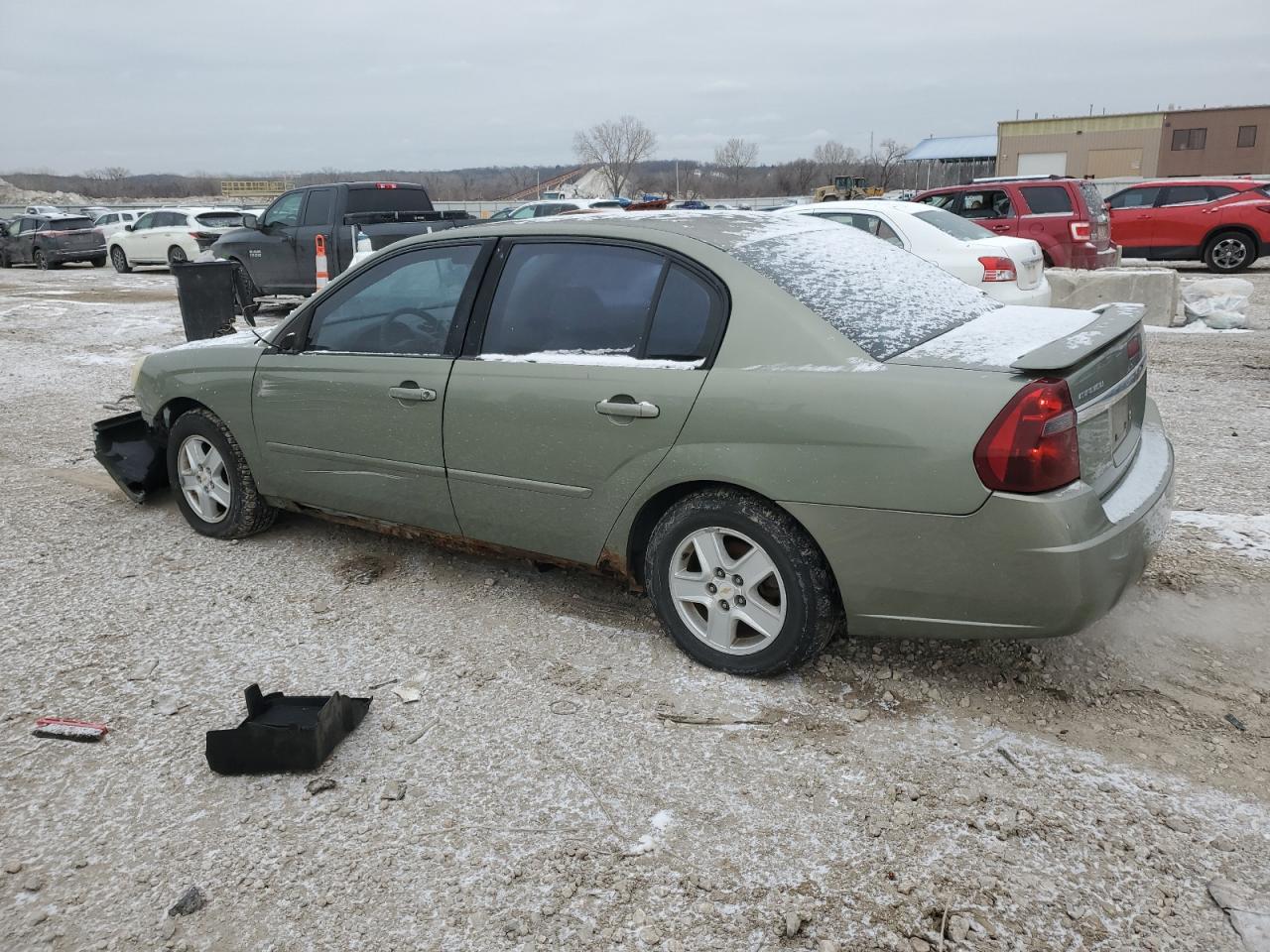 2005 Chevrolet Malibu VIN 1G1ZT54845F167227 Copart auction photo, side / front end damage thumbnail 2
