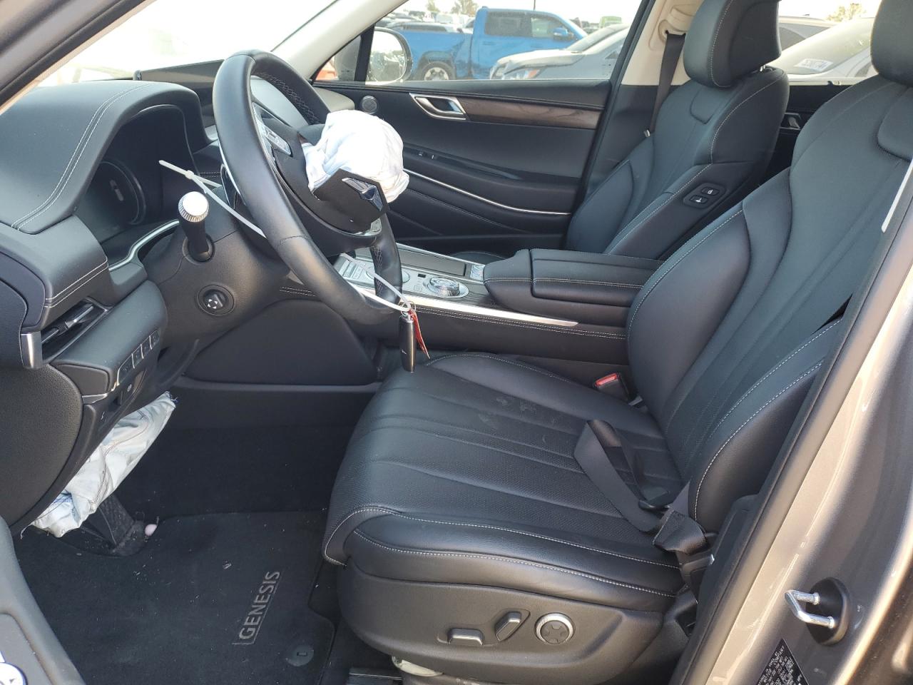 2021 Genesis Gv80 VIN KMUHCESC8MU049201 Copart auction photo, front end / minor dent/scratches damage thumbnail 7
