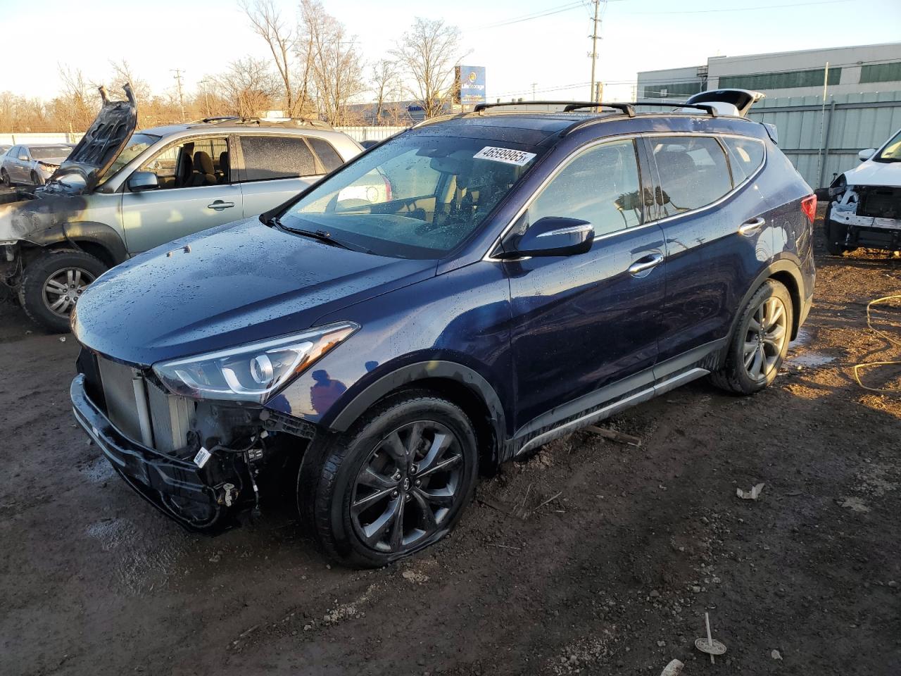 2017 Hyundai Santa Fe VIN 5XYZWDLA6HG503166