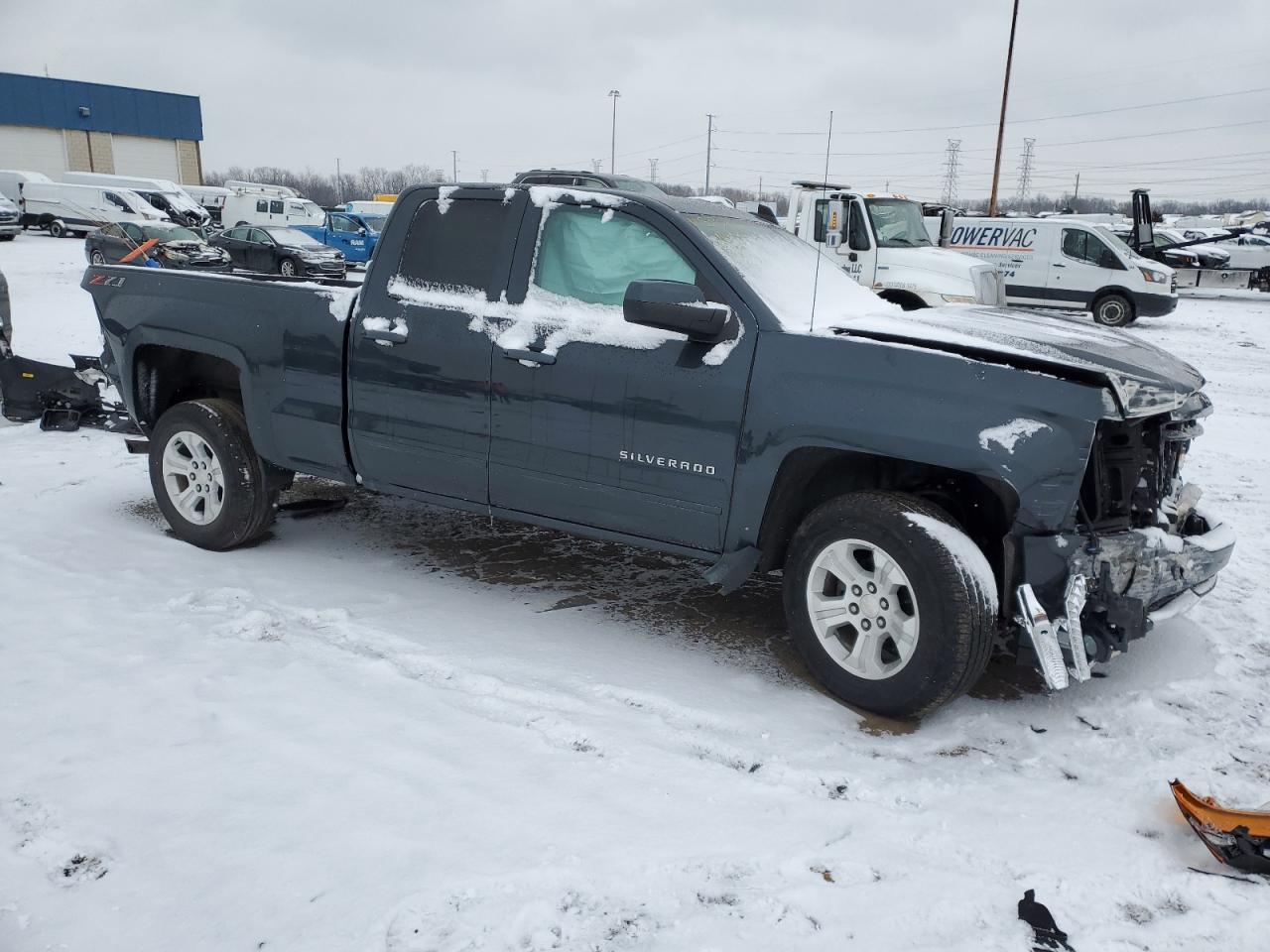 2019 Chevrolet Silverado VIN 2GCVKPEC0K1180020 Copart auction photo, rear end / front end damage thumbnail 4