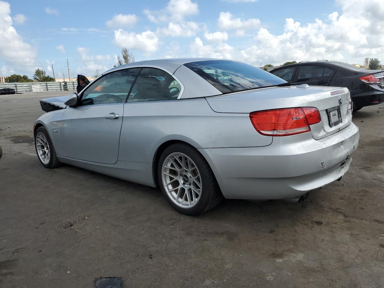2008 BMW 3er VIN WBAWL13528PX18485 Copart auction photo, front end / rear end damage thumbnail 2