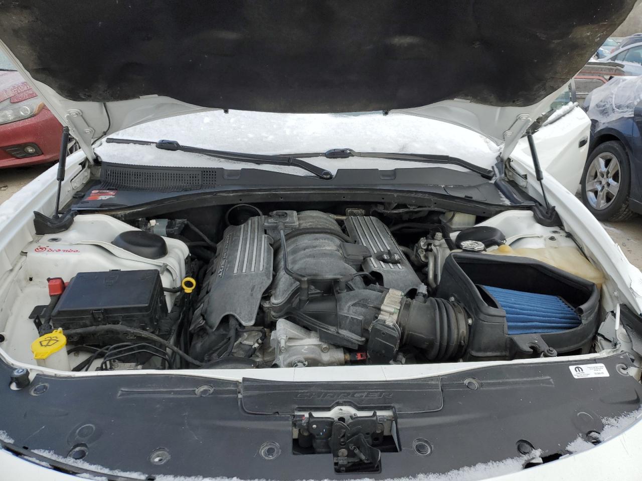 2020 Dodge Charger VIN 2C3CDXGJ8LH120433 Copart auction photo, front end / side damage thumbnail 11