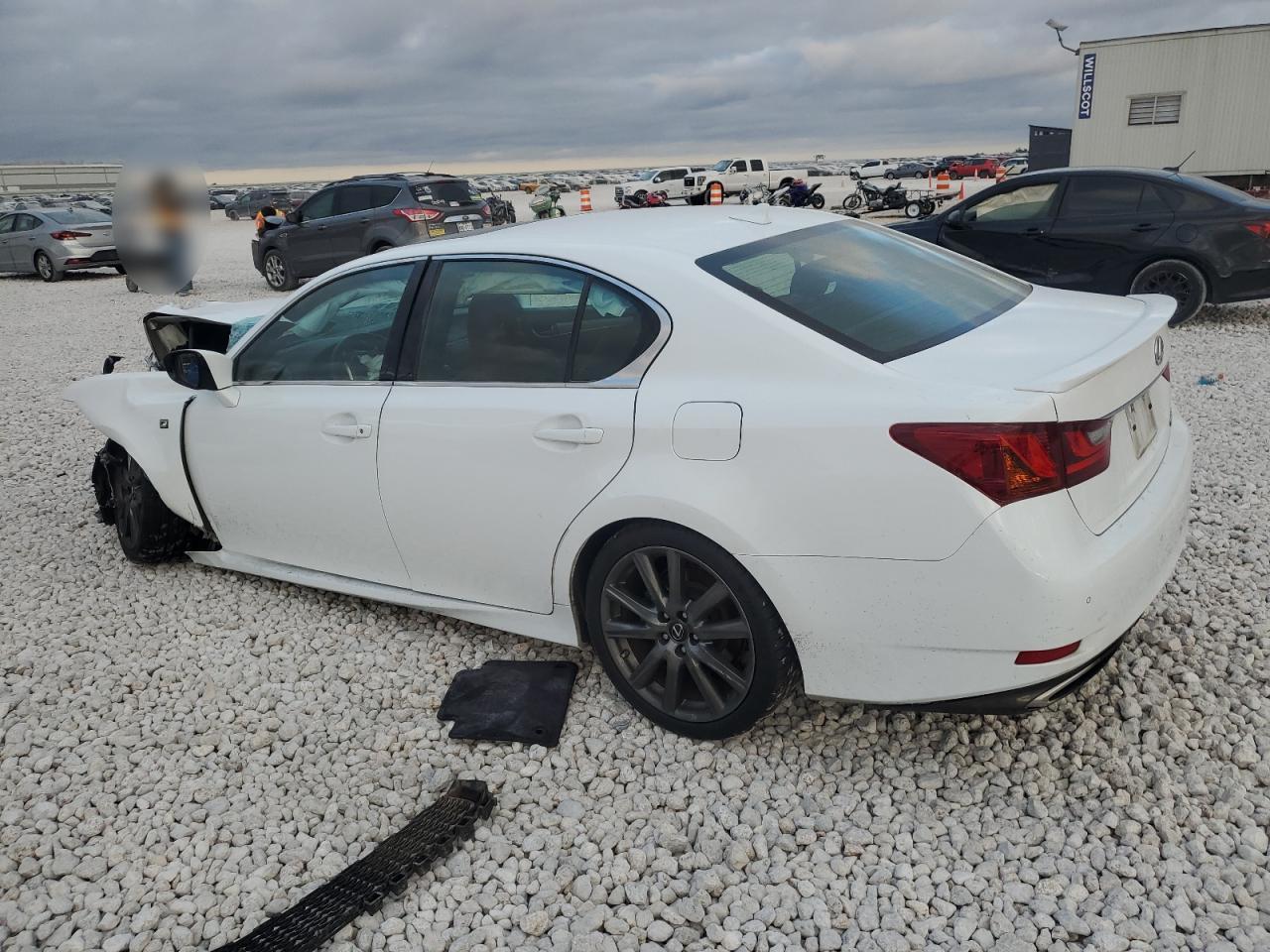 2014 Lexus GS VIN JTHBE1BL1E5035209 Copart auction photo, front end / frame damage damage thumbnail 2