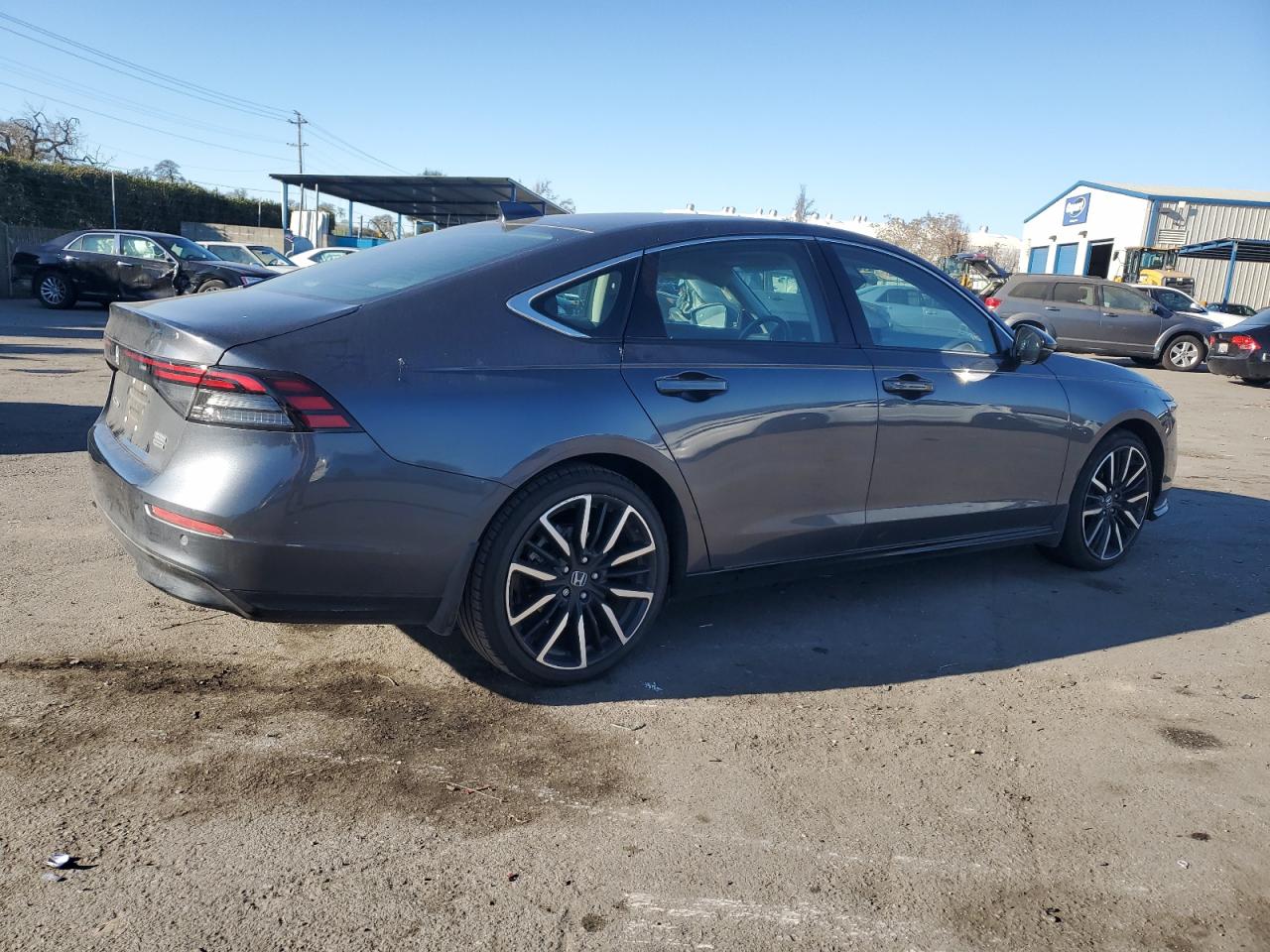 2023 Honda Accord VIN 1HGCY2F83PA028573 Copart auction photo, all over damage thumbnail 3