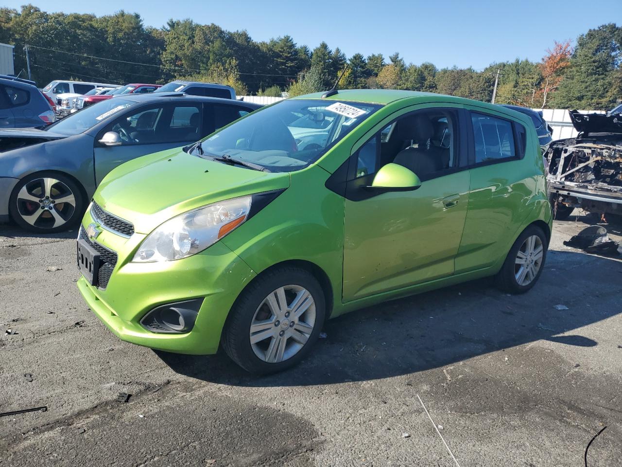 2014 Chevrolet Spark VIN KL8CA6S93EC489534