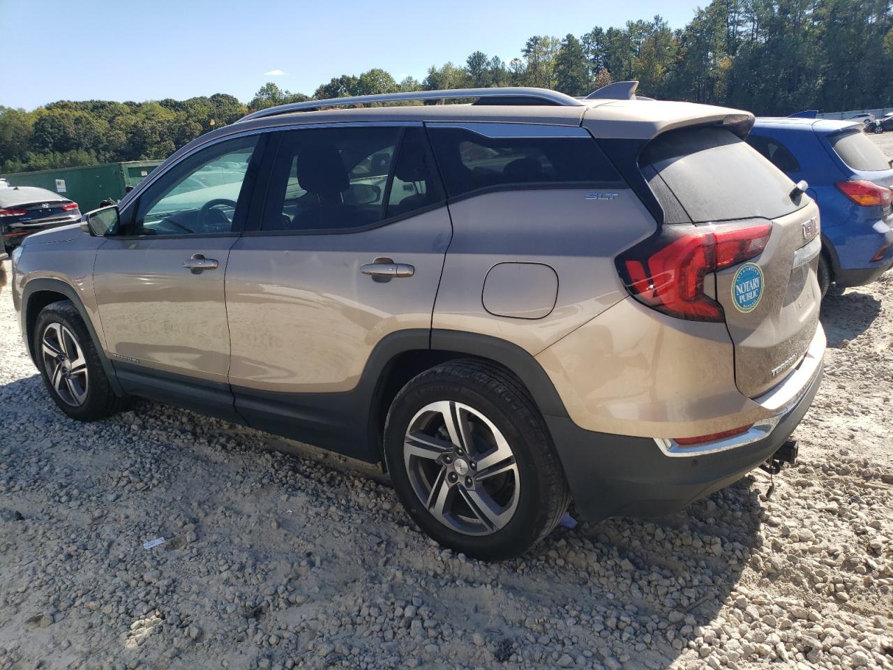 2018 GMC Terrain VIN 3GKALREU6JL282701 Copart auction photo, vandalism damage thumbnail 2
