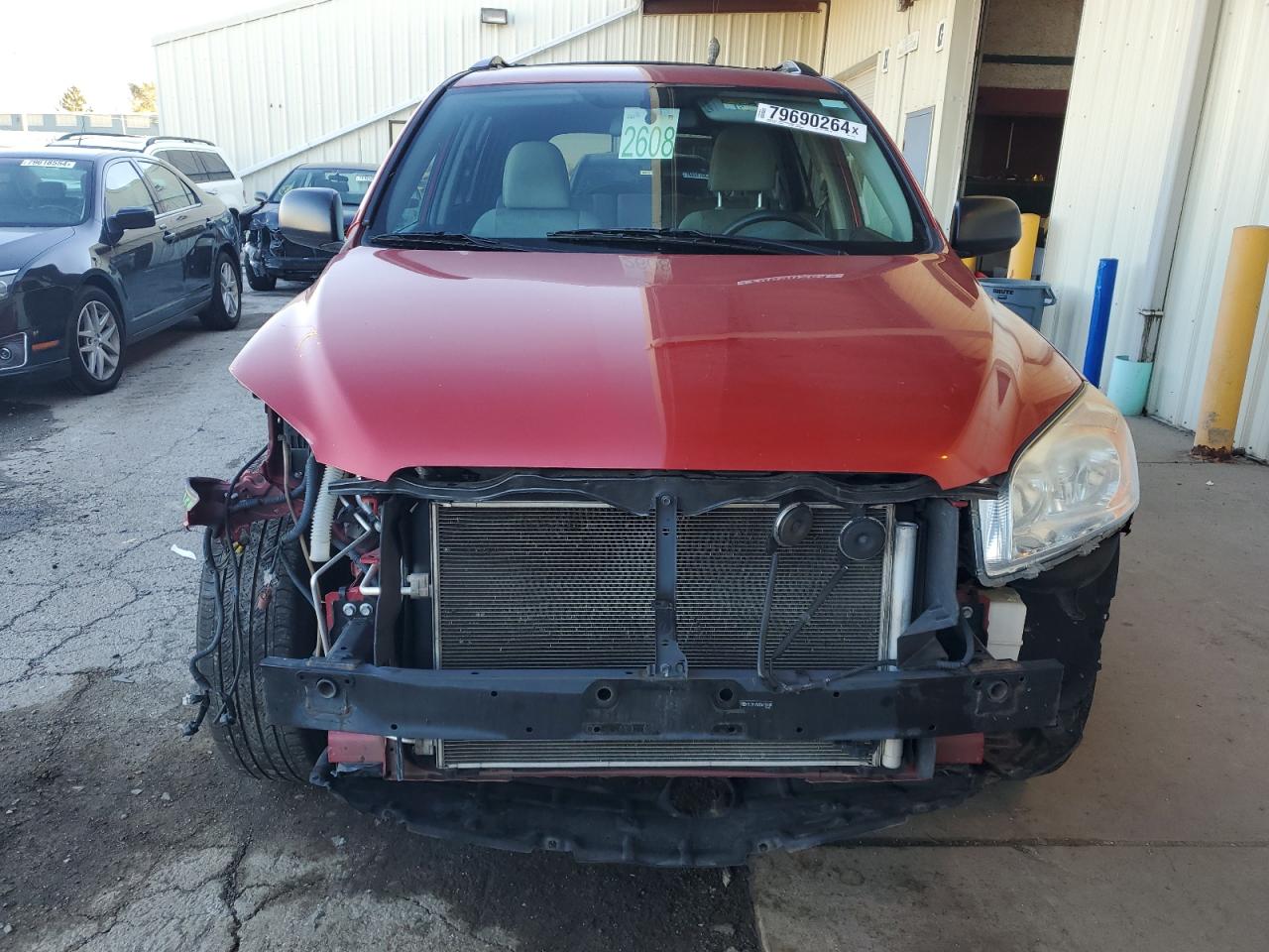 2012 Toyota RAV 4 VIN 2T3ZF4DV5CW134148 Copart auction photo, front end damage thumbnail 5