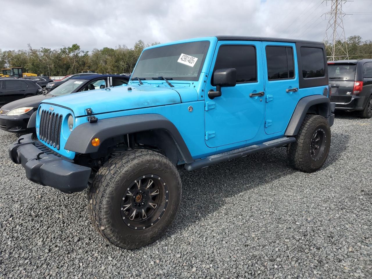 2017 Jeep Wrangler VIN 1C4BJWDGXHL598186