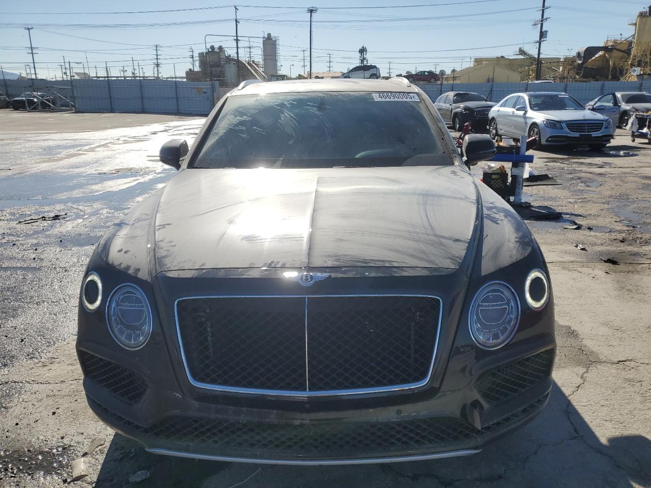 2019 Bentley Bentayga VIN SJAAM2ZV0KC024580 Copart auction photo, rear end damage thumbnail 5