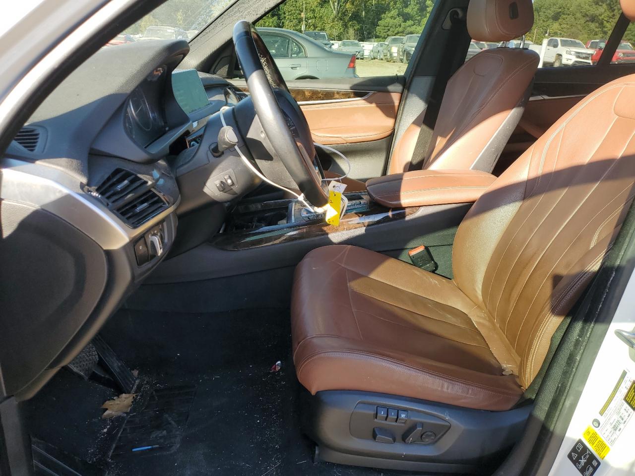 2017 BMW X5 VIN 5UXKR0C31H0V72595 Copart auction photo, rear end / front end damage thumbnail 7