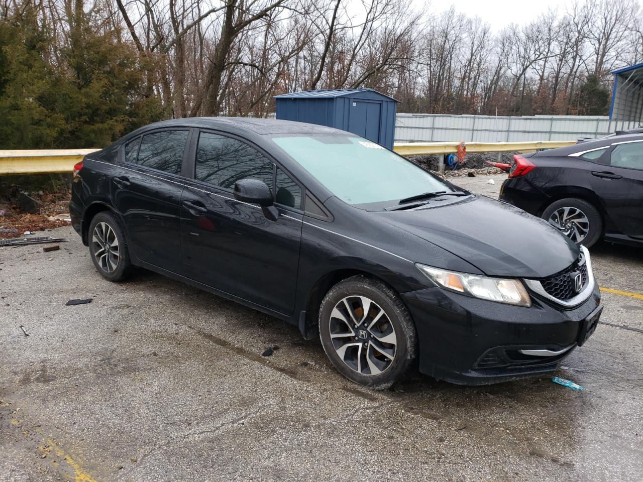2013 Honda Civic VIN 19XFB2F87DE078737 Copart auction photo, front end damage thumbnail 4