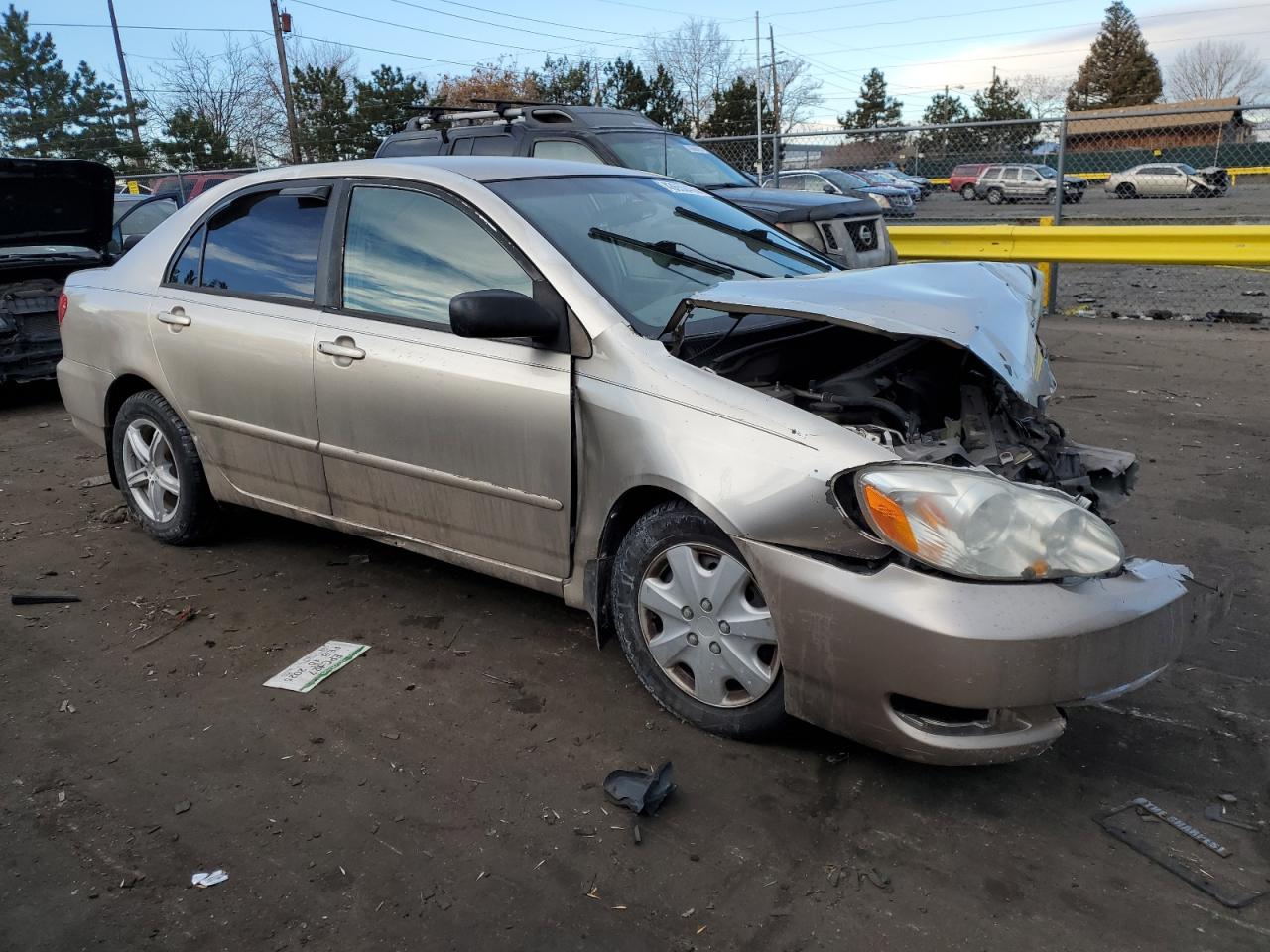 2007 Toyota Corolla VIN 1NXBR32E27Z885552 Copart auction photo, front end / hail damage thumbnail 4