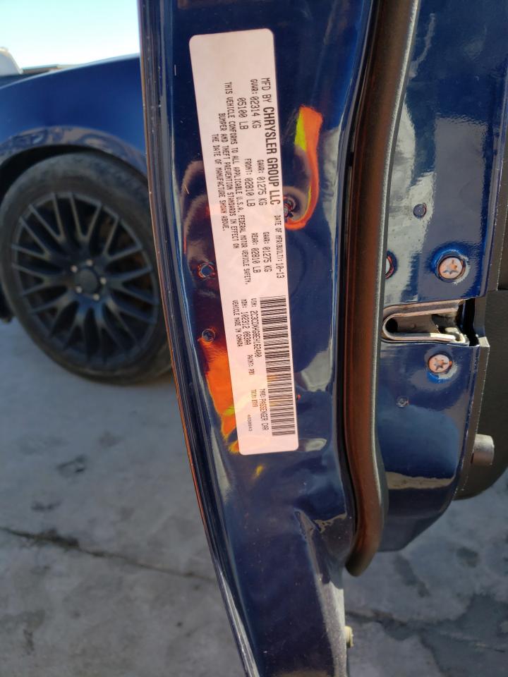 2014 Dodge Charger VIN 2C3CDXHG8EH162400 Copart auction photo, rear end / hail damage thumbnail 12