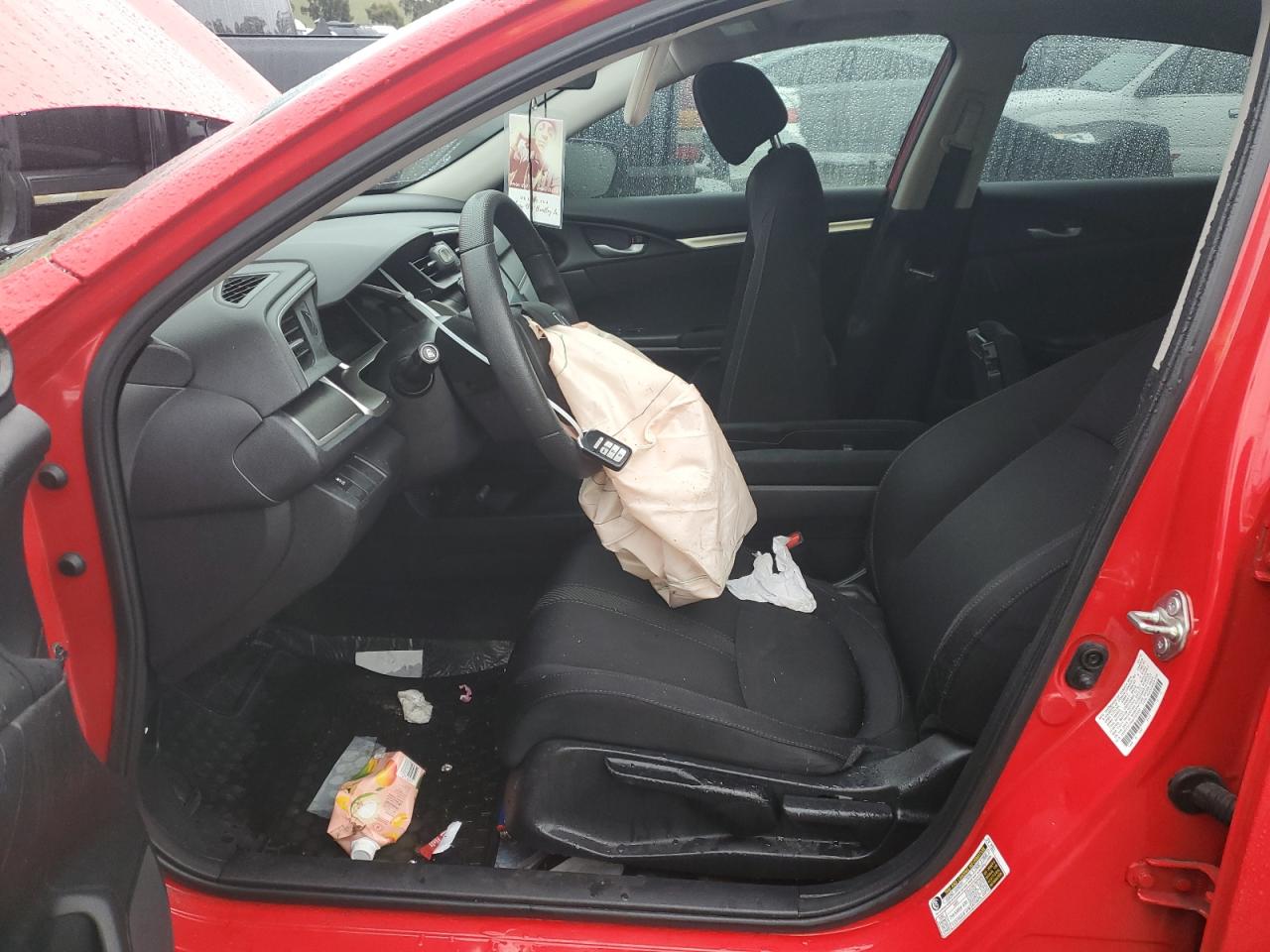 2016 Honda Civic VIN 2HGFC2F76GH545502 Copart auction photo, front end damage thumbnail 7
