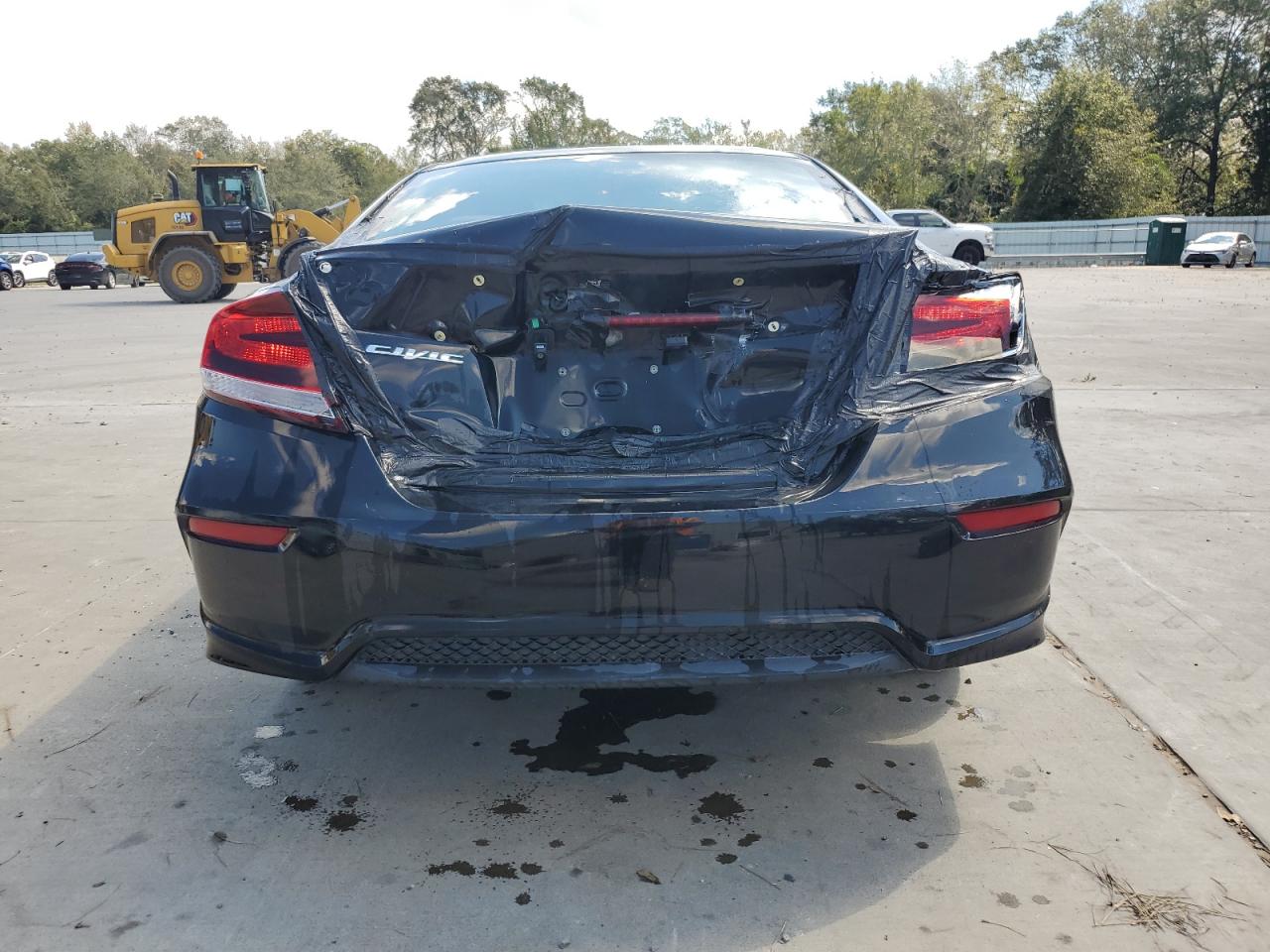 2014 Honda Civic VIN 2HGFG3B86EH516944 Copart auction photo, water/flood / rear end damage thumbnail 6