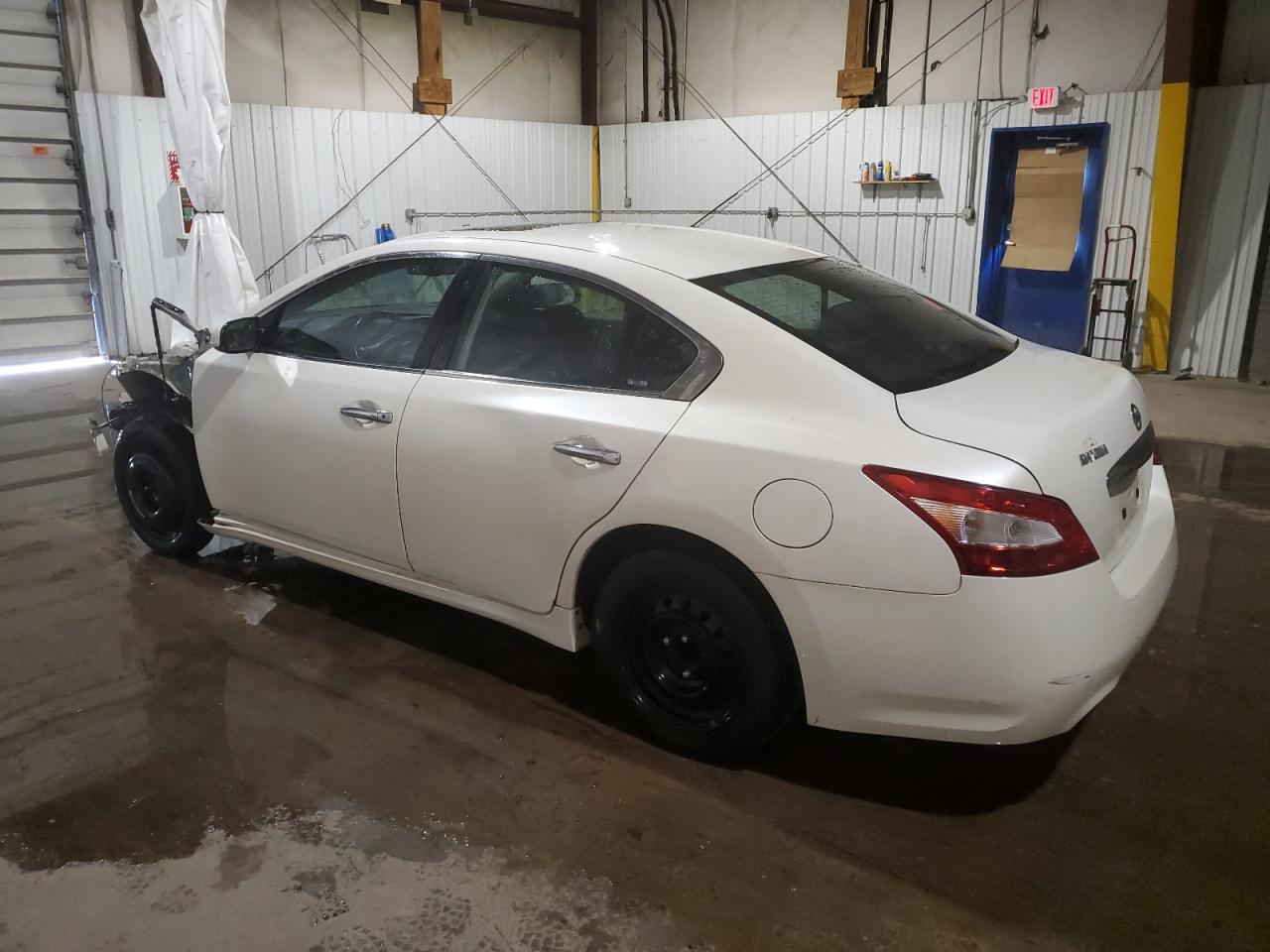 2009 Nissan Maxima VIN 1N4AA51E39C806148 Copart auction photo, stripped / vandalism damage thumbnail 2
