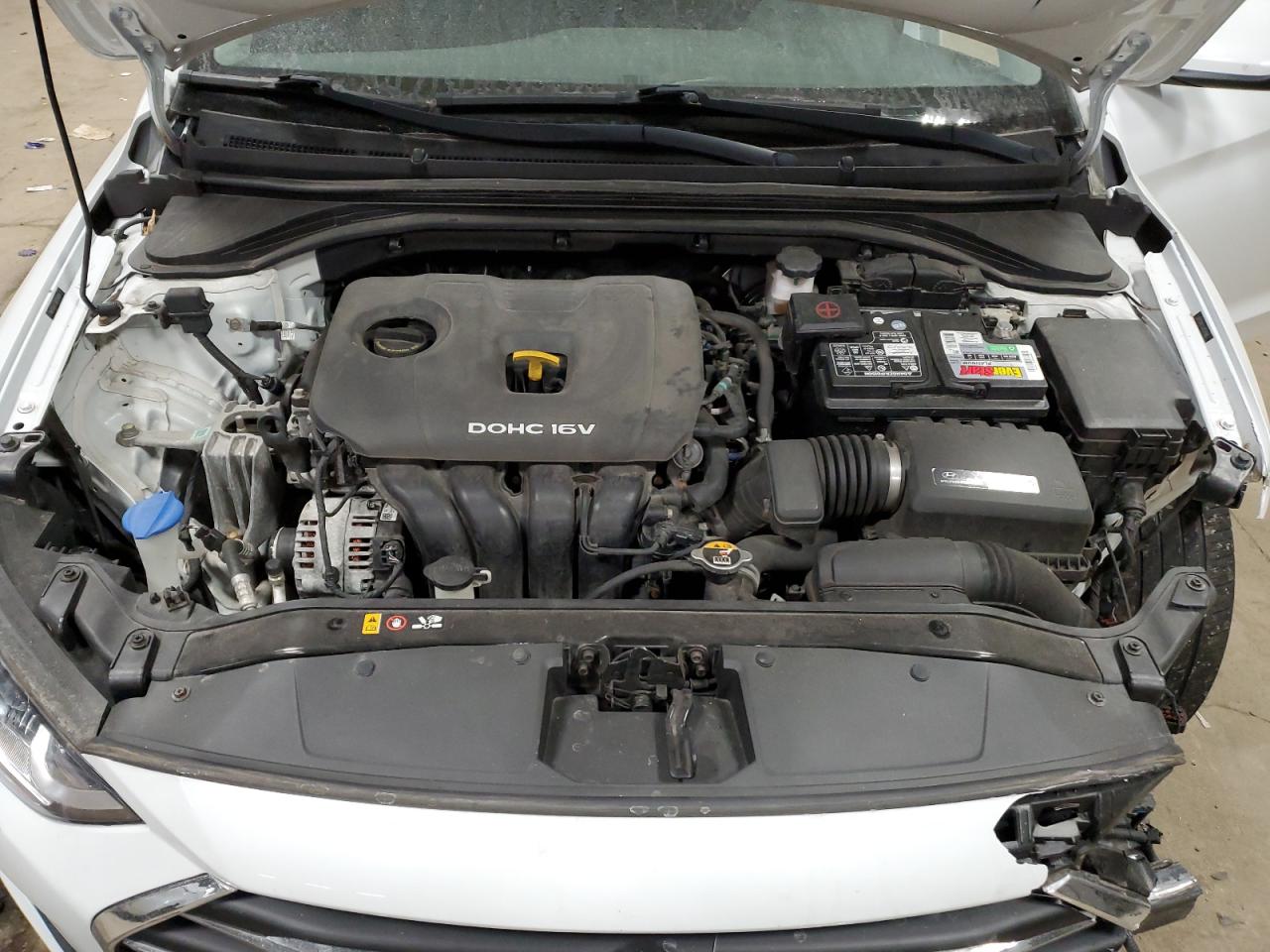 2018 Hyundai Elantra VIN 5NPD84LF1JH324189 Copart auction photo, front end damage thumbnail 11