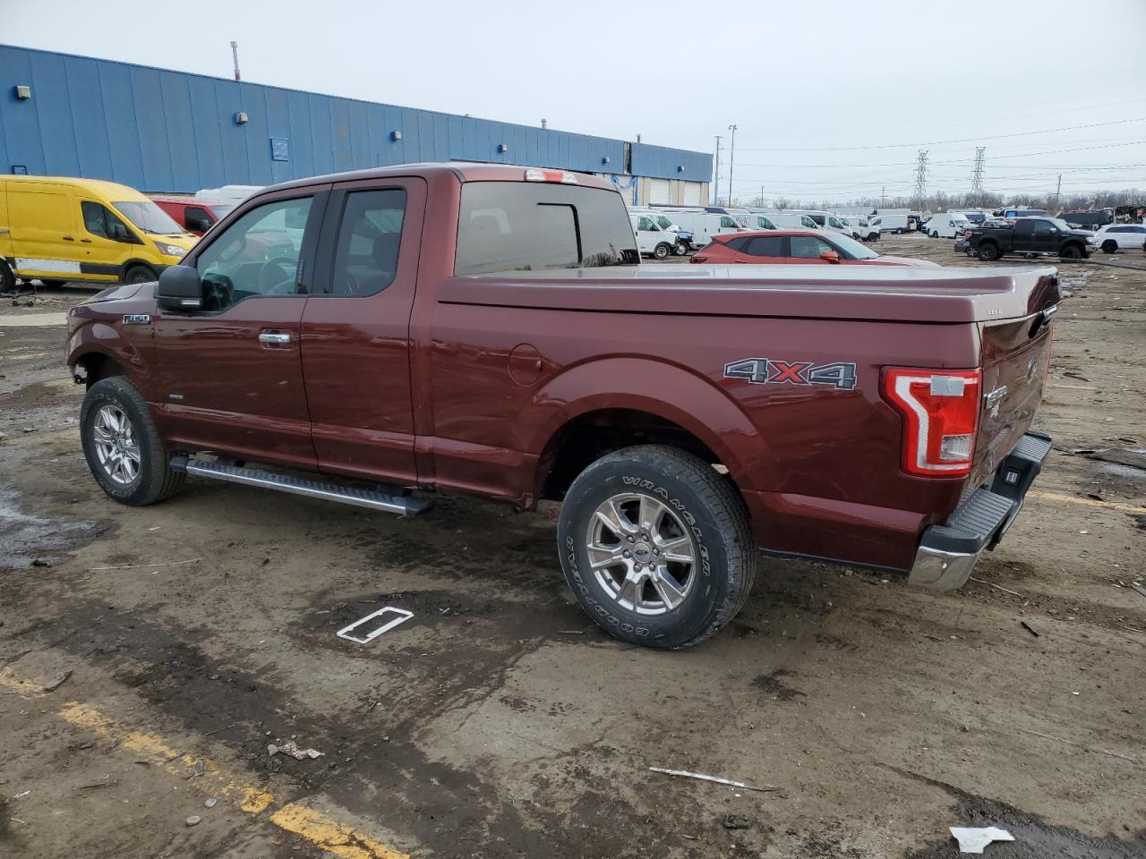 2017 Ford F-150 VIN 1FTEX1EP1HKC80573 Copart auction photo, rear end / front end damage thumbnail 2