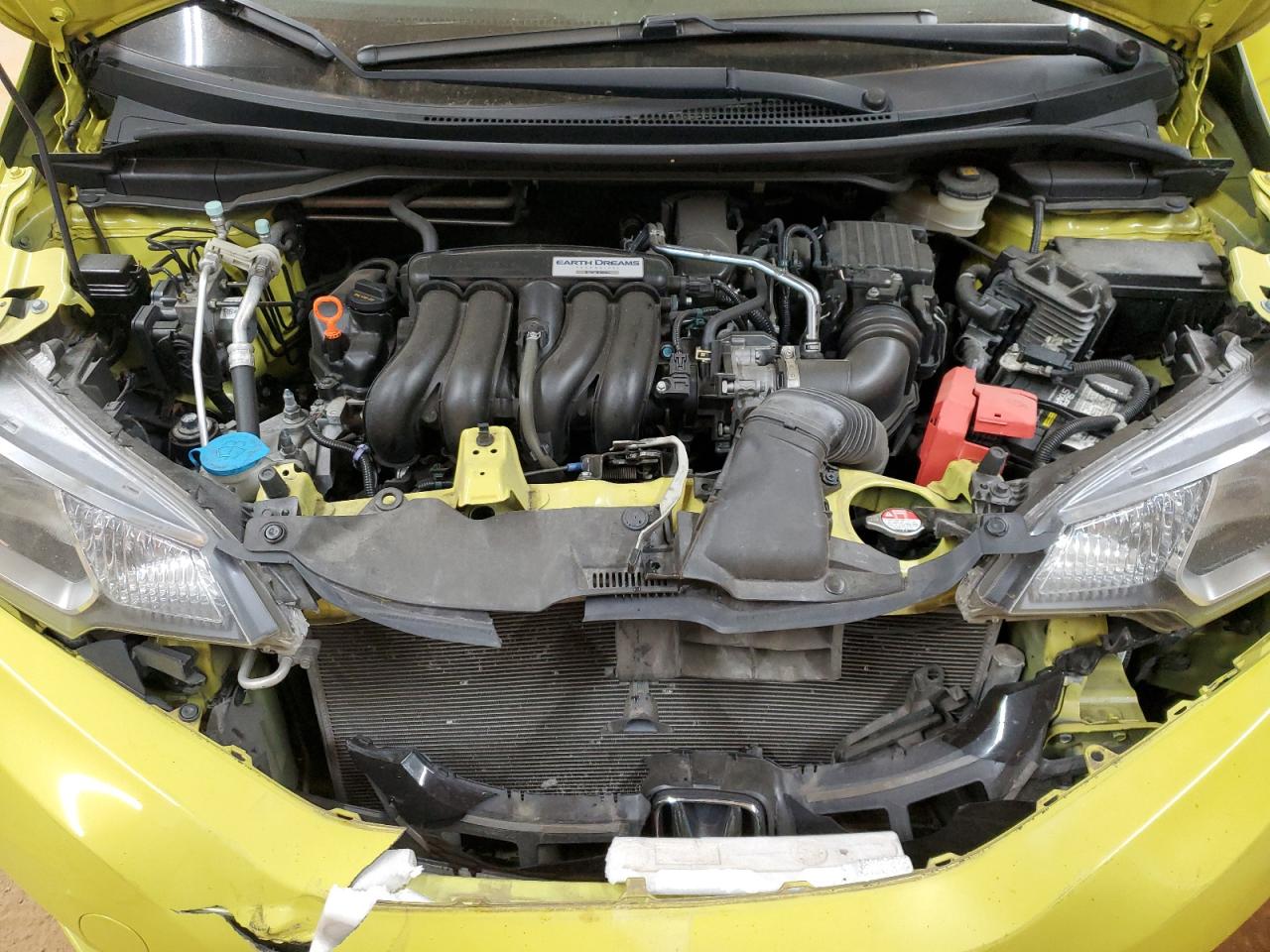 2017 Honda Fit VIN JHMGK5H54HS001771 Copart auction photo, front end damage thumbnail 11
