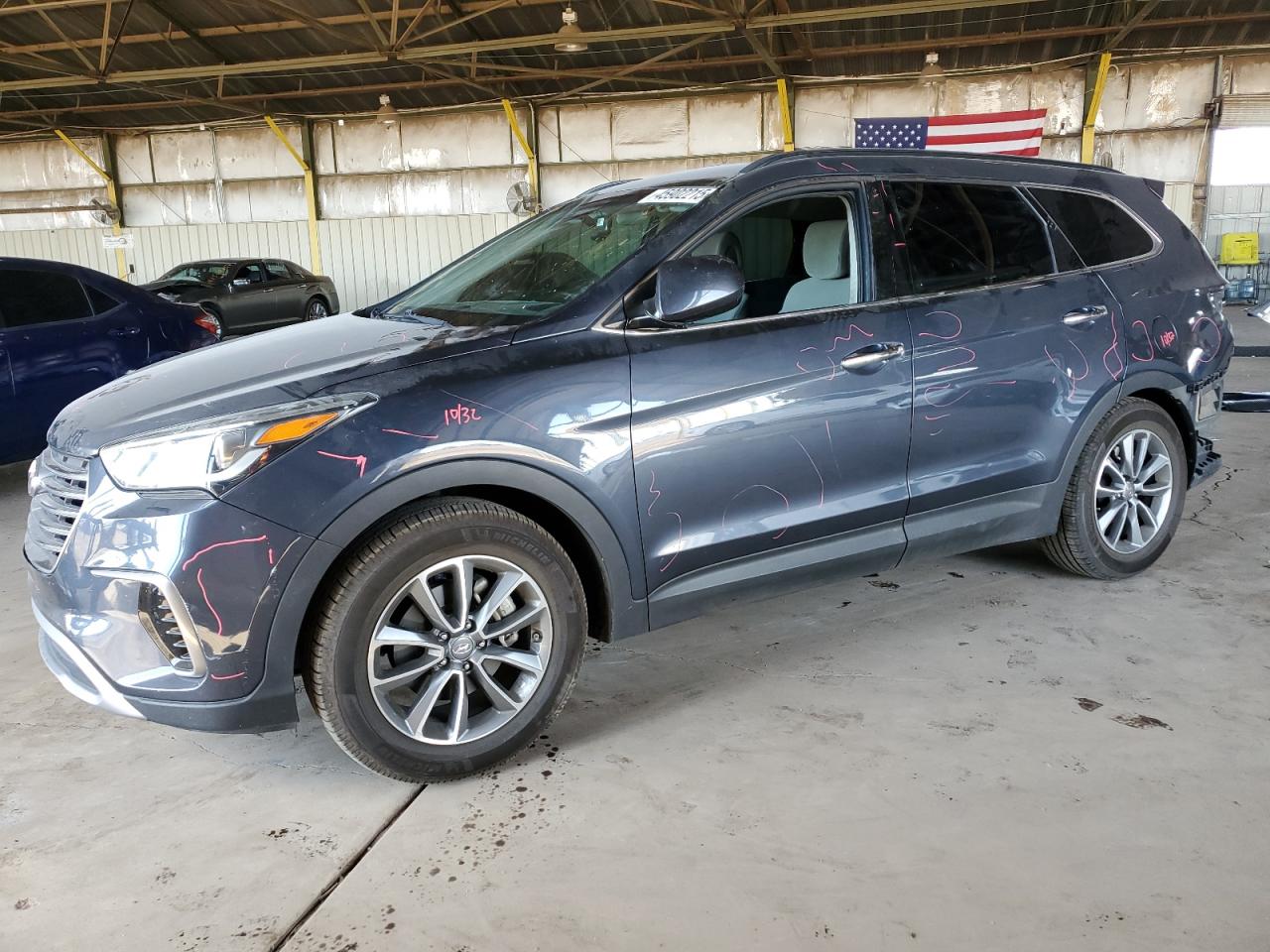 2017 Hyundai Santa Fe VIN KM8SM4HF1HU201368