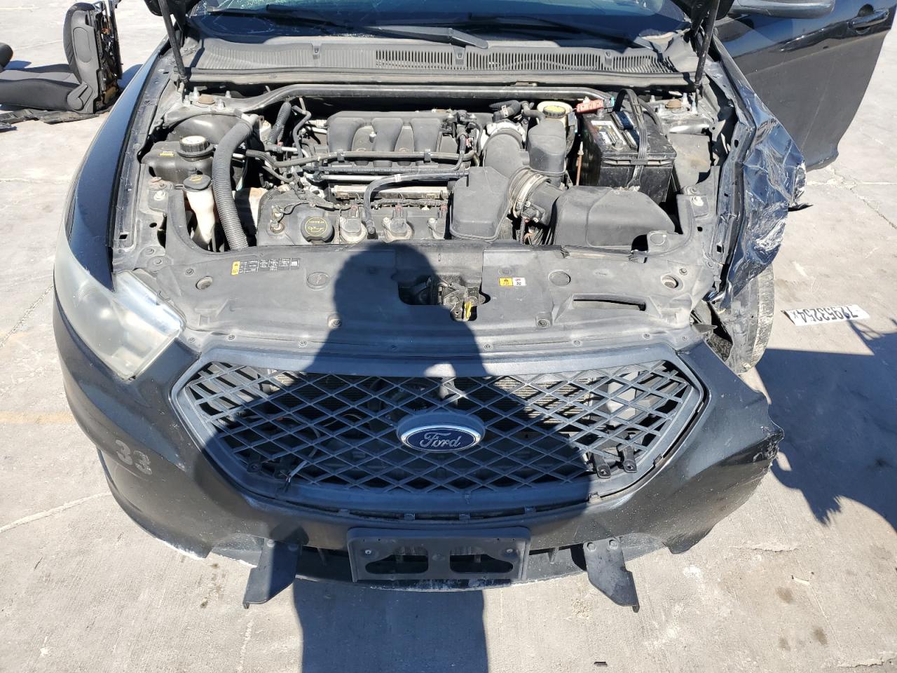 2013 Ford Taurus VIN 1FAHP2M89DG175764 Copart auction photo, front end damage thumbnail 11