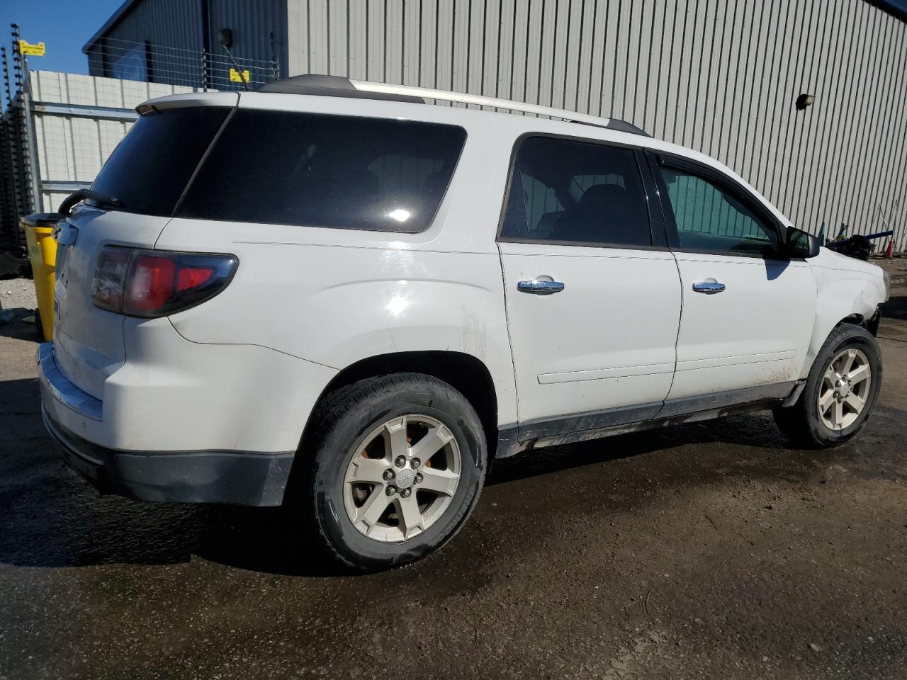 2016 GMC Acadia VIN 1GKKRNED5GJ265402 Copart auction photo, front end damage thumbnail 3