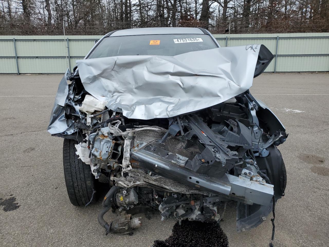 2012 Mazda 5 VIN JM1CW2CL0C0102657 Copart auction photo, front end / all over damage thumbnail 5