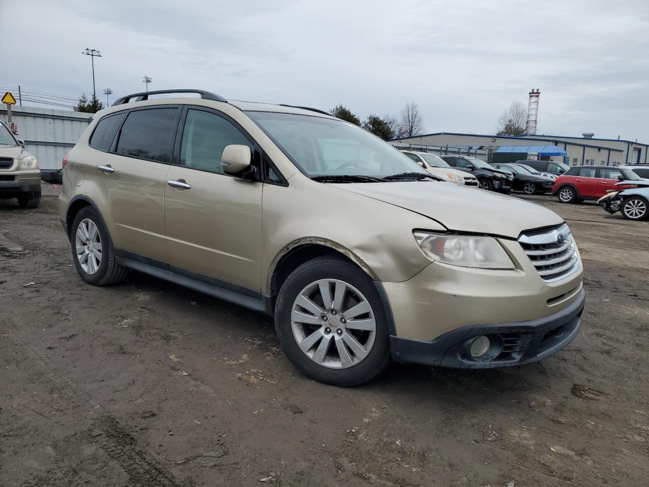 2008 Subaru Tribeca VIN 4S4WX97D784402164 Copart auction photo, front end / minor dent/scratches damage thumbnail 4