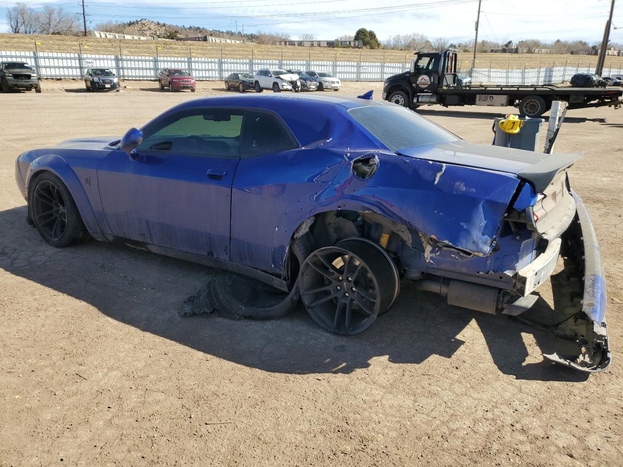2021 Dodge Challenger VIN 2C3CDZL94MH507960 Copart auction photo, front end / rear end damage thumbnail 2