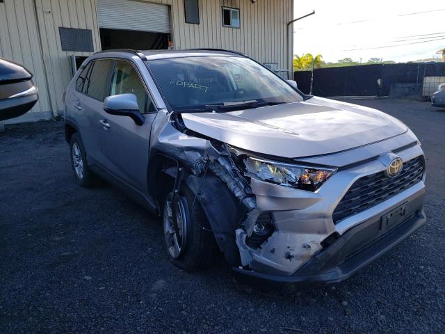 2021 Toyota RAV 4 VIN JTMW1RFV0MD079392 Copart auction photo, front end damage thumbnail 4