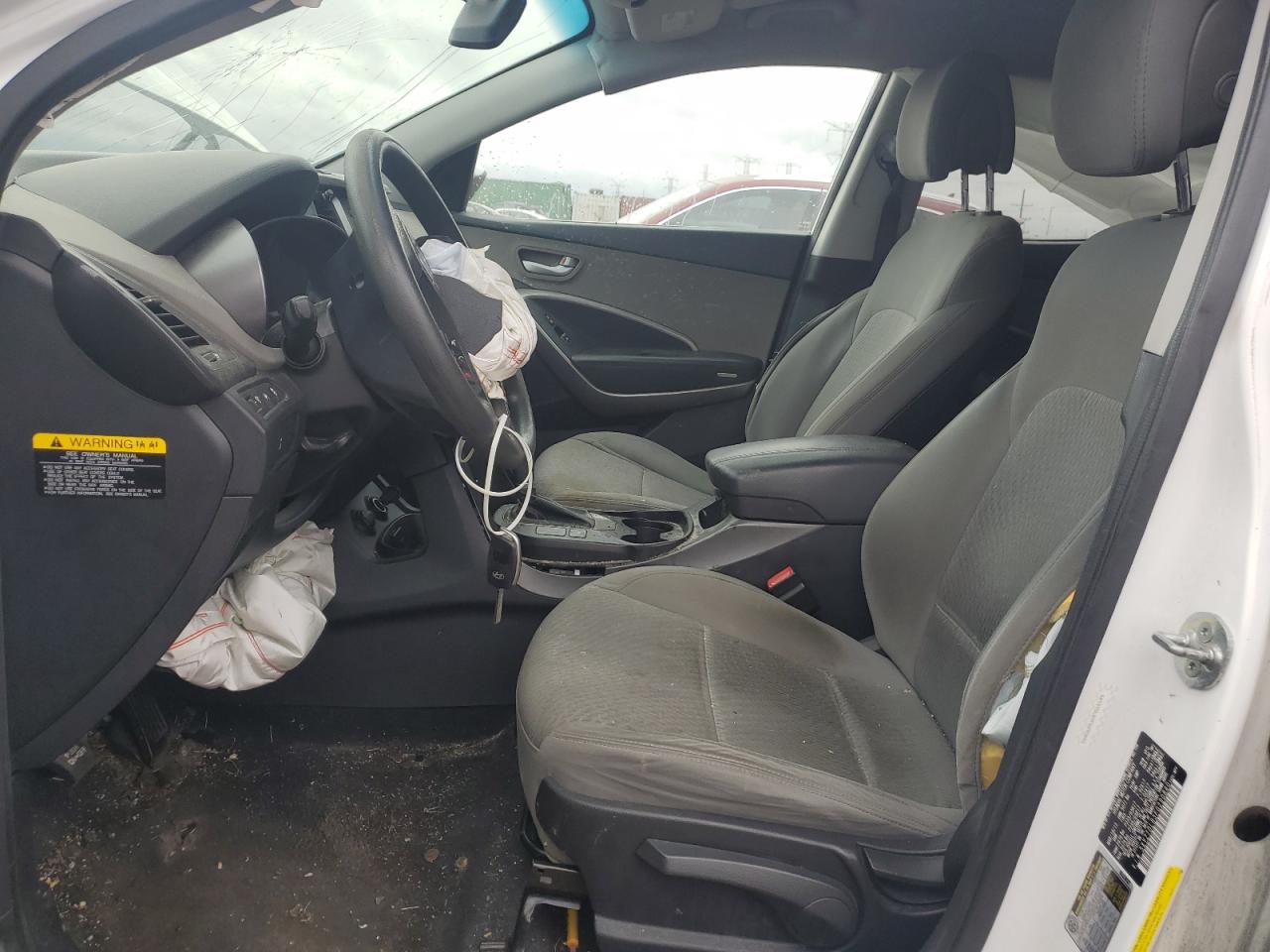 2015 Hyundai Santa Fe VIN 5XYZTDLB3FG290840 Copart auction photo, front end damage thumbnail 7