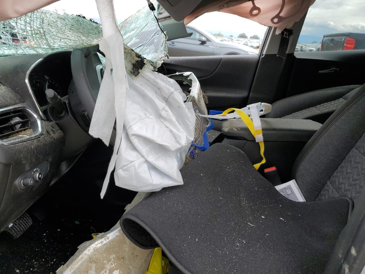 2022 Chevrolet Equinox VIN 2GNAXTEV5N6145224 Copart auction photo, all over damage thumbnail 7