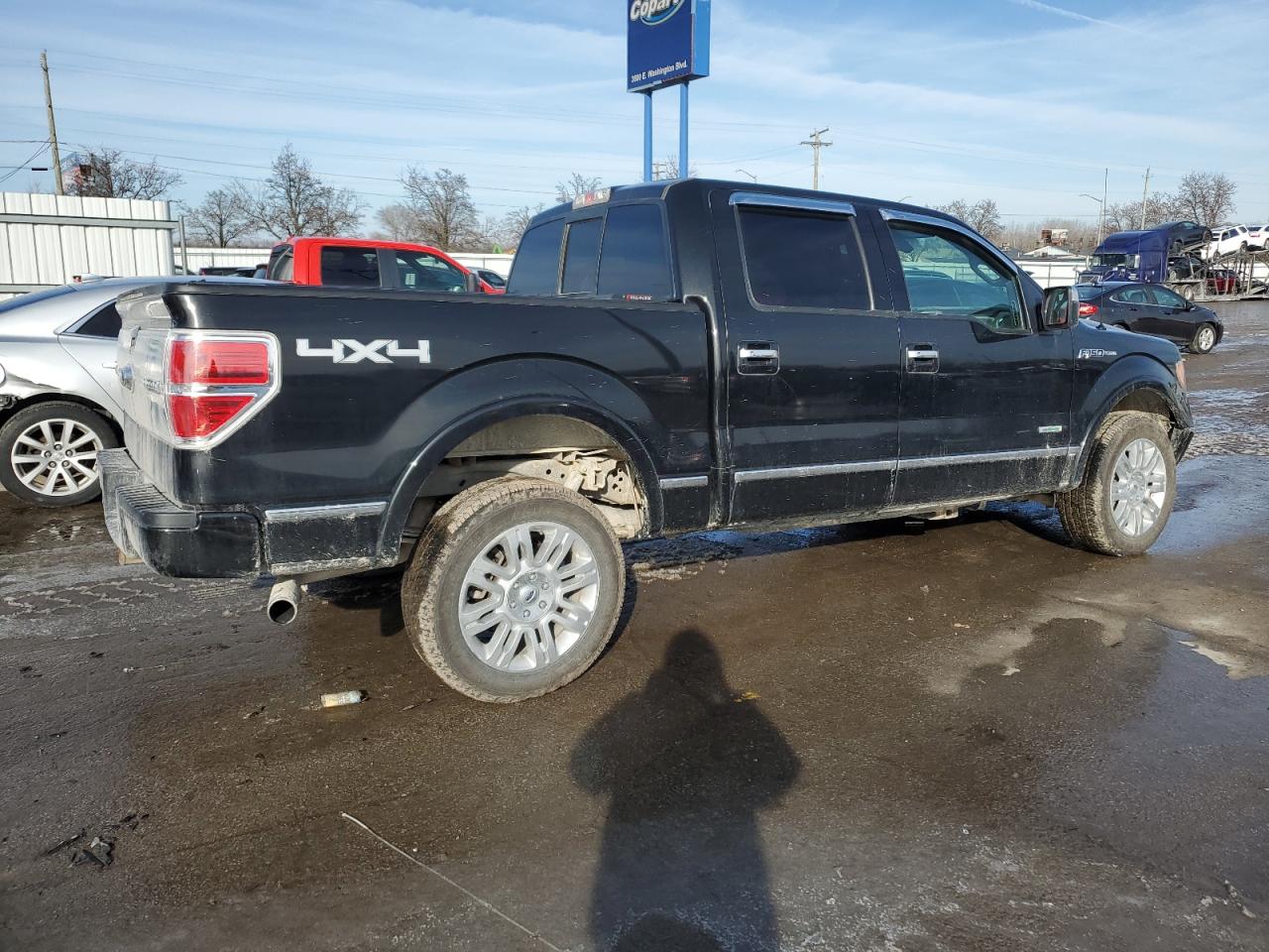2012 Ford F-150 VIN 1FTFW1ET3CFB07952 Copart auction photo, front end damage thumbnail 3