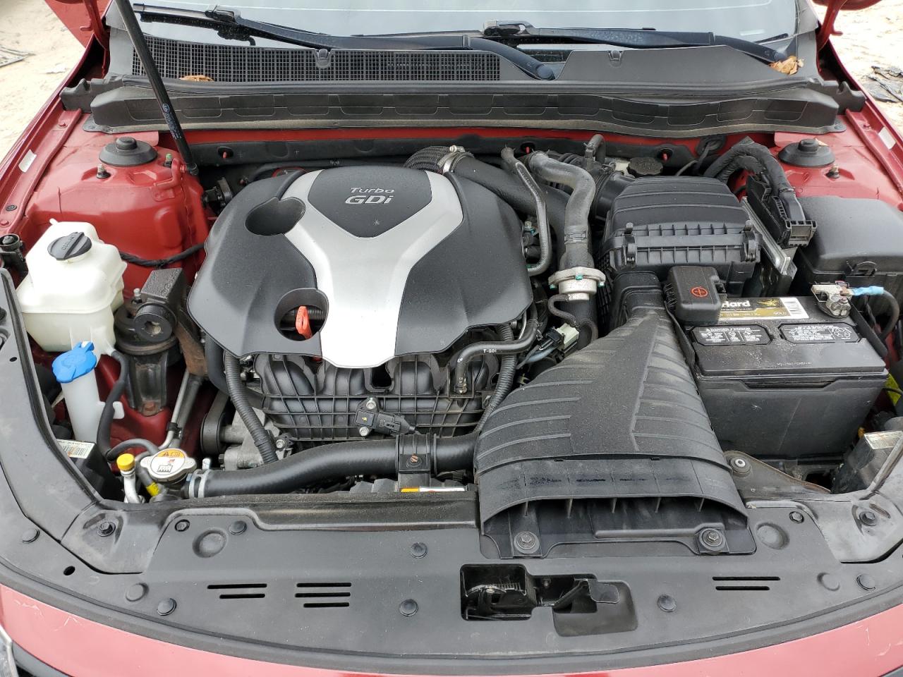 2015 KIA Optima VIN 5XXGR4A60FG513545 Copart auction photo, rear end damage thumbnail 11