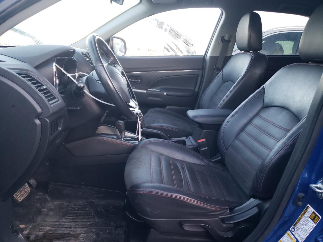 2018 Mitsubishi Outlander VIN JA4AR3AW4JU012459 Copart auction photo, front end / side damage thumbnail 7