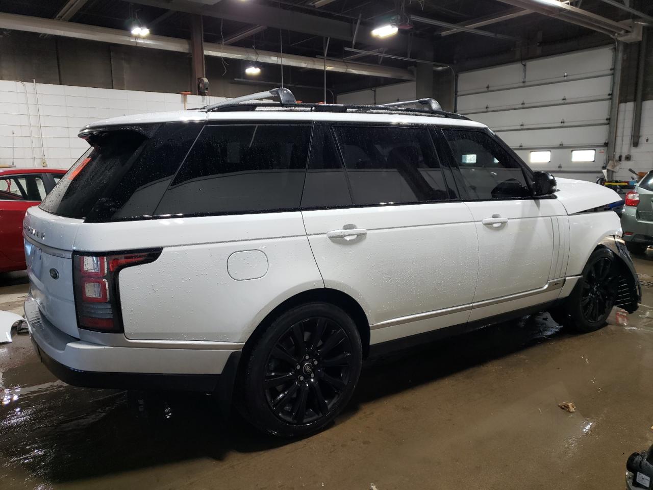 2014 Land Rover Range Rover VIN SALGS3TF3EA177856 Copart auction photo, front end damage thumbnail 3