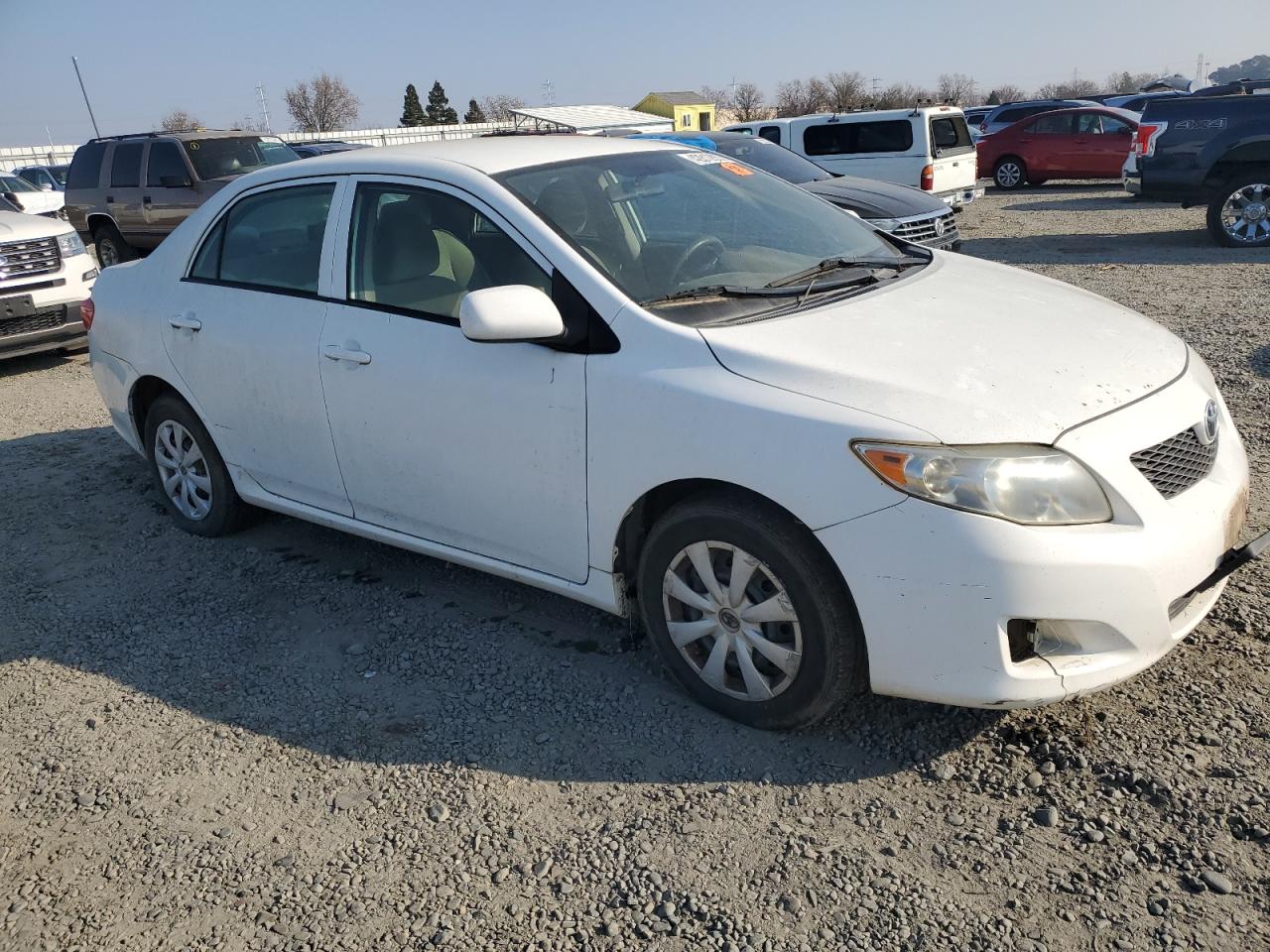 2010 Toyota Corolla VIN 1NXBU4EE2AZ220285 Copart auction photo, front end / rear end damage thumbnail 4
